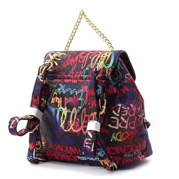 What\'s on your Mind Graffiti Backpack main image 7